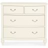 Bordeaux Ivory 2+2 Drawer Chest Bordeaux Ivory 2+2 Drawer Chest