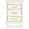 Bordeaux Ivory 3 Drawer Nightstand Bordeaux Ivory 3 Drawer Nightstand