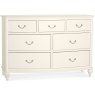 Bordeaux Ivory 3+4 Drawer Chest