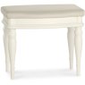 Bordeaux Ivory Stool - Ivory Bonded Leather Bordeaux Ivory Stool - Ivory Bonded Leather