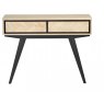 Brunel Chalk Oak & Gunmetal Console Table With Drawers Brunel Chalk Oak & Gunmetal Console Table With Drawers