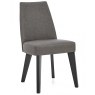 Brunel Gunmetal Upholstered Fixed Chair - Cold Steel (Pair) Brunel Gunmetal Upholstered Fixed Chair - Cold Steel (Pair)