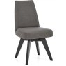 Brunel Gunmetal Upholstered Swivel Chair - Cold Steel (Pair) Brunel Gunmetal Upholstered Swivel Chair - Cold Steel (Pair)