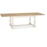 Chartreuse Aged Oak & Antique White 4-10 Extension Table Chartreuse Aged Oak & Antique White 4-10 Extension Table