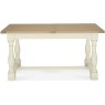 Chartreuse Aged Oak & Antique White 4-6 Extension Table Chartreuse Aged Oak & Antique White 4-6 Extension Table