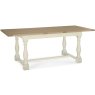 Chartreuse Aged Oak & Antique White 4-6 Extension Table Chartreuse Aged Oak & Antique White 4-6 Extension Table