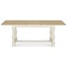 Chartreuse Aged Oak & Antique White 4-8 Extension Table Chartreuse Aged Oak & Antique White 4-8 Extension Table