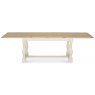 Chartreuse Aged Oak & Antique White 4-8 Extension Table Chartreuse Aged Oak & Antique White 4-8 Extension Table