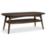 Oslo Walnut Coffee Table With Shelf Oslo Walnut Coffee Table With Shelf