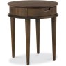 Oslo Walnut Lamp Table With Drawer Oslo Walnut Lamp Table With Drawer