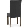 Parker Dark Oak Square Back Chair - Gun Metal Velvet Fabric (Pair) Parker Dark Oak Square Back Chair - Gun Metal Velvet Fabric (Pair)