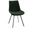 Turin Light Oak 6 Seater Table & 6 Fontana Green Velvet Chairs Turin Light Oak 6 Seater Table & 6 Fontana Green Velvet Chairs