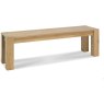 Turin Light Oak Bench Turin Light Oak Bench