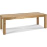 Turin Light Oak Large End Extension Table Turin Light Oak Large End Extension Table