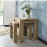 Turin Light Oak Nest Of Lamp Tables Turin Light Oak Nest Of Lamp Tables