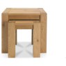 Turin Light Oak Nest Of Lamp Tables Turin Light Oak Nest Of Lamp Tables