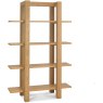 Turin Light Oak Open Shelf Unit Turin Light Oak Open Shelf Unit