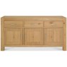 Turin Light Oak Wide Sideboard Turin Light Oak Wide Sideboard