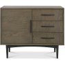 Vintage Weathered Oak & Peppercorn Narrow Sideboard Vintage Weathered Oak & Peppercorn Narrow Sideboard