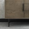 Vintage Weathered Oak & Peppercorn Narrow Sideboard Vintage Weathered Oak & Peppercorn Narrow Sideboard