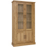 Westbury Rustic Oak Display Cabinet Westbury Rustic Oak Display Cabinet