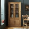 Westbury Rustic Oak Display Cabinet Westbury Rustic Oak Display Cabinet