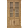 Westbury Rustic Oak Display Cabinet Westbury Rustic Oak Display Cabinet