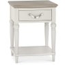 Ashley Grey Washed Oak & Soft Grey 1 Drawer Nightstand