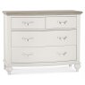 Montreux Grey Washed Oak & Soft Grey 2+2 Drawer Chest