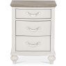 Ashley Grey Washed Oak & Soft Grey 3 Drawer Nightstand Ashley Grey Washed Oak & Soft Grey 3 Drawer Nightstand