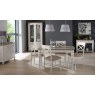 Montreux 4-6 Ext. Grey Washed Oak & Soft Grey Table Montreux 4-6 Ext. Grey Washed Oak & Soft Grey Table