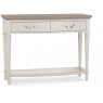Montreux Grey Washed Oak & Soft Grey Console Table