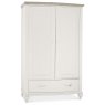 Ashley Grey Washed Oak & Soft Grey Double Wardrobe