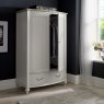 Ashley Grey Washed Oak & Soft Grey Double Wardrobe Ashley Grey Washed Oak & Soft Grey Double Wardrobe