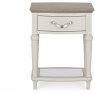 Ashley Grey Washed Oak & Soft Grey Lamp Table With Drawer Ashley Grey Washed Oak & Soft Grey Lamp Table With Drawer