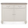 Montreux Grey Washed Oak & Soft Grey Narrow Sideboard Montreux Grey Washed Oak & Soft Grey Narrow Sideboard