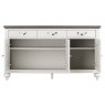 Montreux Grey Washed Oak & Soft Grey Wide Sideboard Montreux Grey Washed Oak & Soft Grey Wide Sideboard