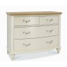 Ashley Pale Oak & Antique White 2+2 Drawer Chest