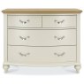 Ashley Pale Oak & Antique White 2+2 Drawer Chest Ashley Pale Oak & Antique White 2+2 Drawer Chest