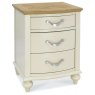 Ashley Pale Oak & Antique White 3 Drawer Nightstand Ashley Pale Oak & Antique White 3 Drawer Nightstand