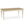 Ashley Pale Oak & Antique White 4-6 Extension Table Ashley Pale Oak & Antique White 4-6 Extension Table