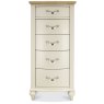 Ashley Pale Oak & Antique White 5 Drawer Tall Chest Ashley Pale Oak & Antique White 5 Drawer Tall Chest