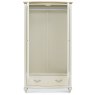 Ashley Pale Oak & Antique White Double Wardrobe Ashley Pale Oak & Antique White Double Wardrobe