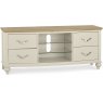 Ashley Pale Oak & Antique White Entertainment Unit Ashley Pale Oak & Antique White Entertainment Unit