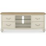 Ashley Pale Oak & Antique White Entertainment Unit Ashley Pale Oak & Antique White Entertainment Unit