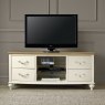 Ashley Pale Oak & Antique White Entertainment Unit Ashley Pale Oak & Antique White Entertainment Unit