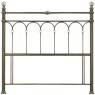 Krystal Antique Brass Headboard Double 135cm