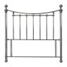 Isabelle Antique Nickel Headboard King 150cm