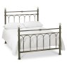 Krystal Antique Brass Bedstead Double 135cm Krystal Antique Brass Bedstead Double 135cm