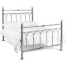 Bentley Designs Krystal Antique Nickel Bedstead- 135cm Double- Cutout